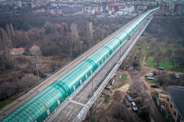 Завършва първият етап от ремонта на моста над река Въртопо в София